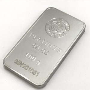 田中貴金属 プラチナ IG(インゴット) 100g