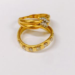 K18/Pt900 リング まとめ