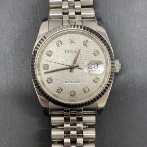 ロレックス　デイトジャスト10Ｐダイヤ