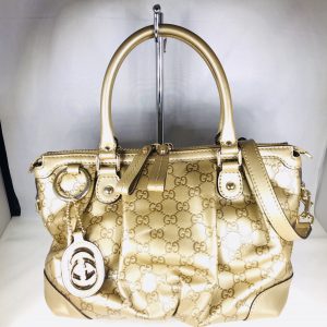 GUCCI スーキー 2wayバッグ シャンパンゴールド