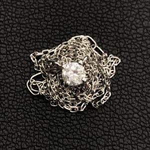 Pt900ネックレス ダイヤ