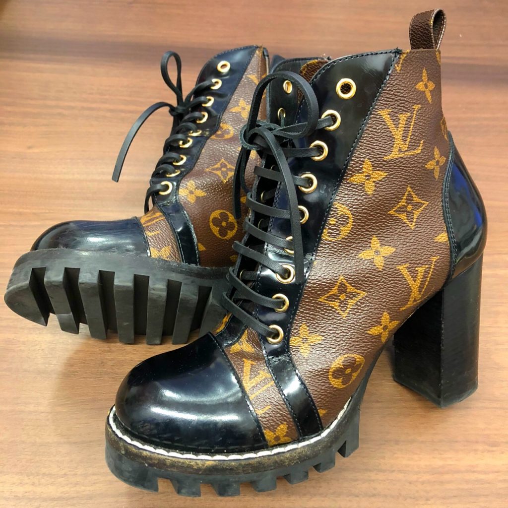 23FW☆》ルイヴィトンアンクルブーツ (Louis Vuitton/ブーツ) 1ACDNO+