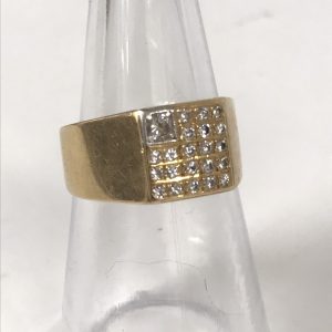 K18/Pt900 コンビリング