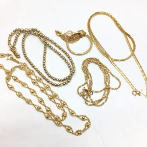 K18　K18/Pt850　コンビネックレス