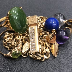 K18 K10 ネックレス リング