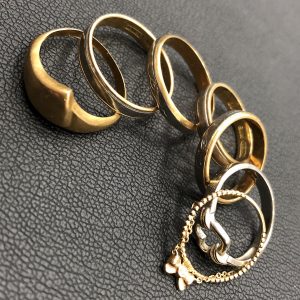 K18 K10 K9 Pt900 リング