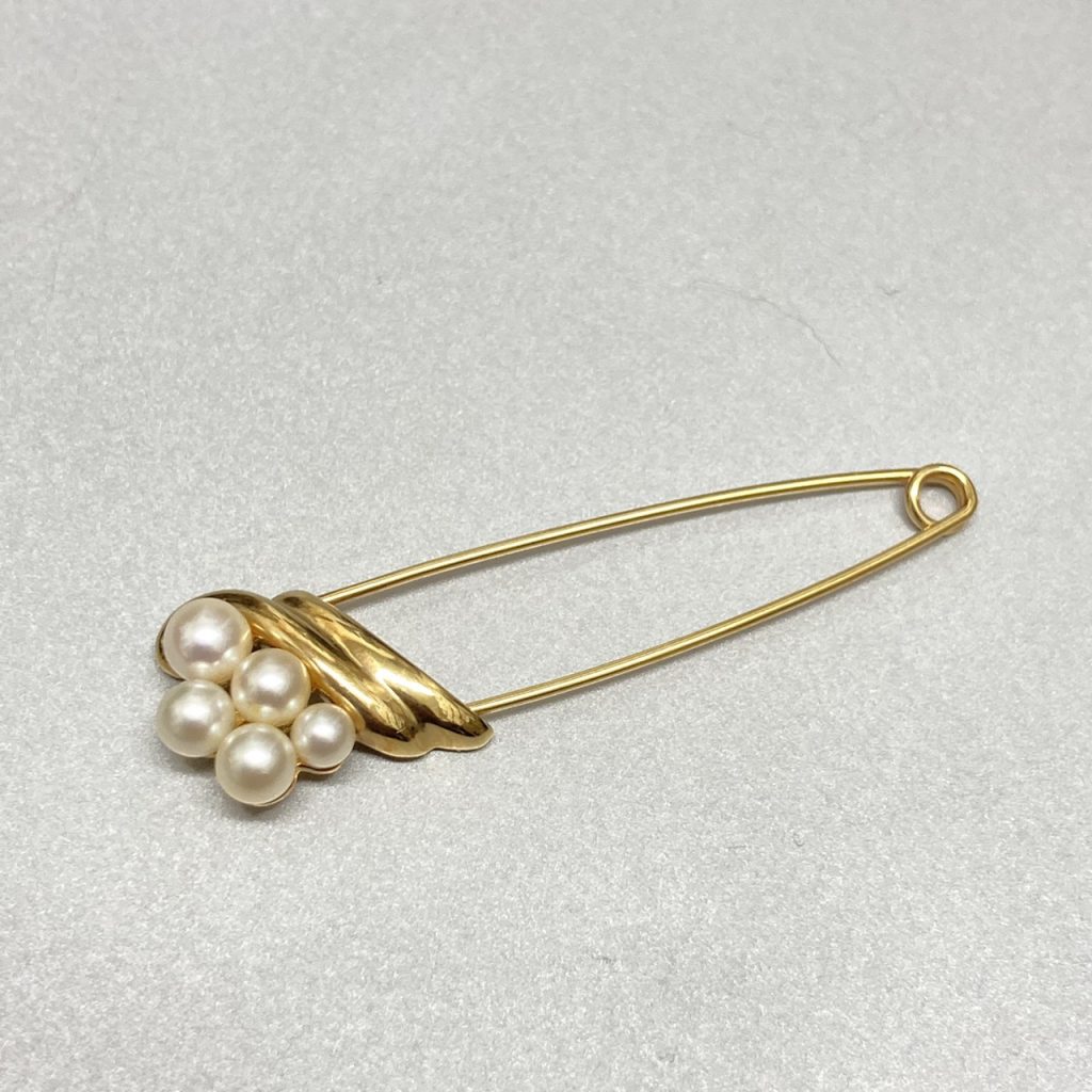 kaojewelryK18 金細工 ピンブローチ - アクセサリー