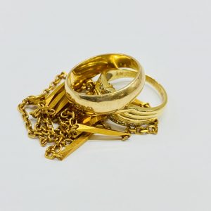 K18 ネックレス&指輪