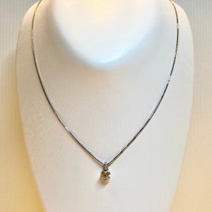 Pt900 ダイヤネックレス