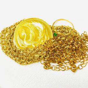 K18 K24 金貨 ネックレス リング ジュエリーアクセサリーまとめ