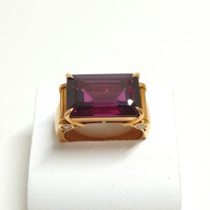 K18　アメジストリング