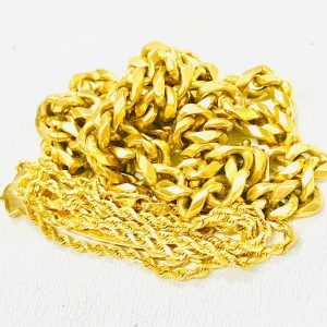 K18 K14 ネックレス 金ジュエリーアクセサリー
