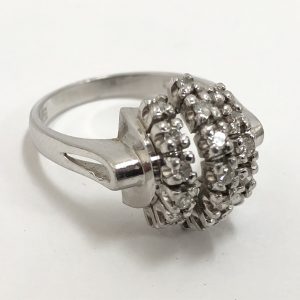 メレダイヤ付き Pt900(プラチナ900) リング
