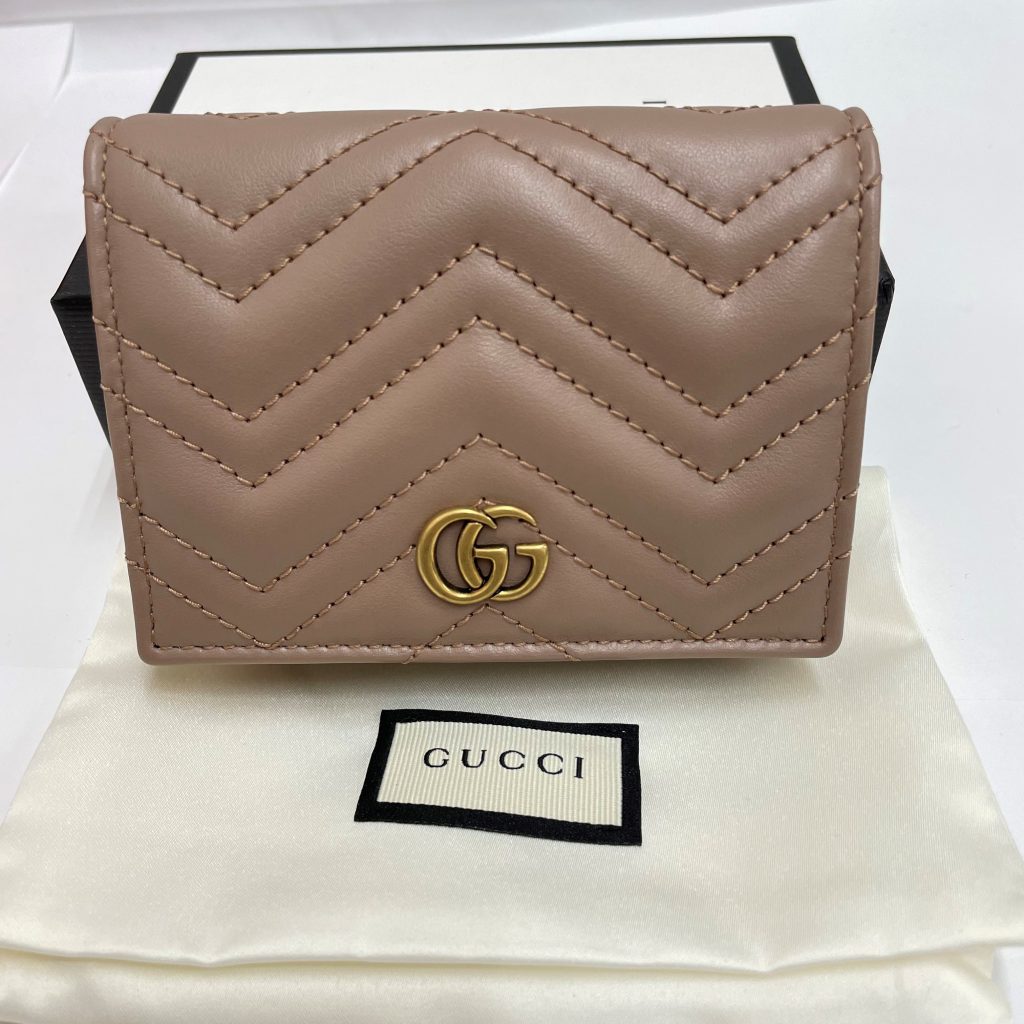 GUCCI GGマーモント 2つ折り財布の買取実績 | 買取専門店さすがや