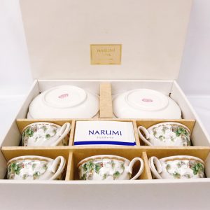 NARUMI  CHINA  5客ティー碗皿 セット