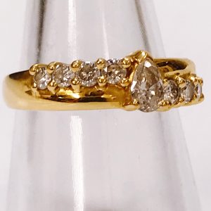 K18 ダイヤモンドリング