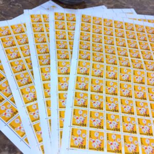 普通切手 シート