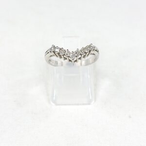 Pt900 ダイヤモンド(0.19ct)付リング