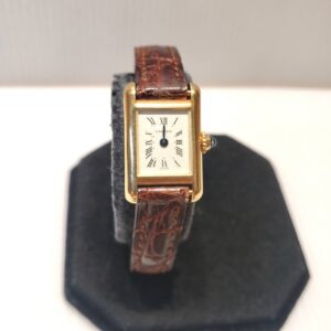 カルティエ　ミニタンク　クォーツ腕時計