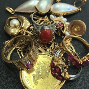 K18 Pt900リング イヤリング ・コイン