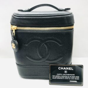 CHANEL シャネル バニティバッグ キャビアスキン
