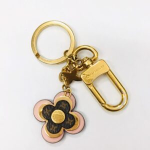 LOUIS VUITTON ルイ・ヴィトン ポルト クレ ブルーミング フラワーBB キーリング