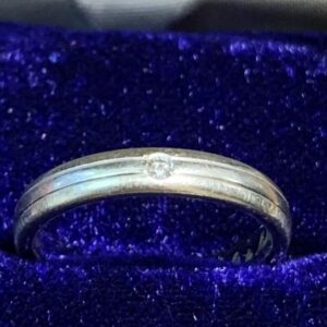 K18WGダイヤリングの買取実績