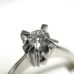 Pt900ダイヤモンドリング0.26ct