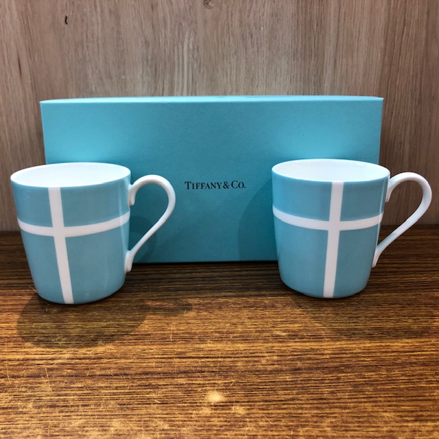 【新品未使用】Tiffany & Co. ペアマグカップ
