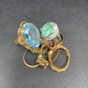 K18ネックレス Pt900エメラルド リングなど