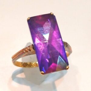 K18 アメジストリング