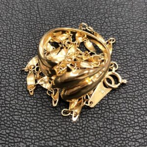 K18リング ネックレス