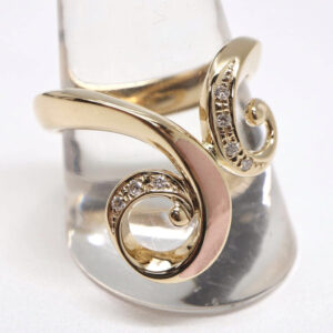 天然ダイヤモンドイヤリング 0.08ct/0.08ct  K18