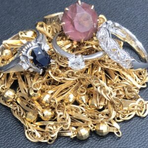 K18ネックレス・プラチナダイヤリングなど