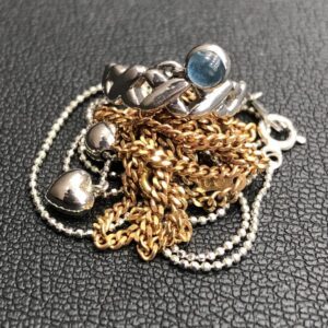 K18 Pt900ネックレス