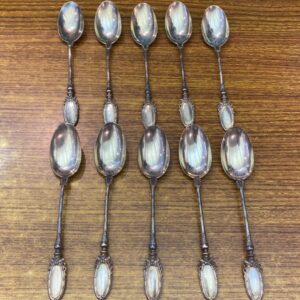 ファーストミネルヴァ　アンティークスプーン　silver950　シルバー　10本セット