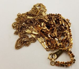 18金　ネックレス