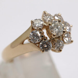 18金 ダイヤモンドリング