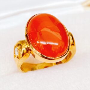 K18 色石 リング