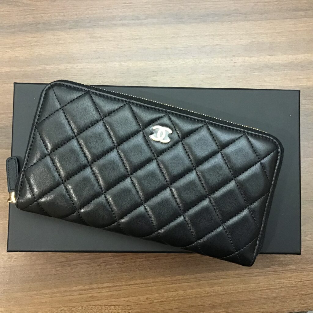 CHANEL マトラッセラウンドファスナー長財布の買取実績 | 買取専門店さすがや