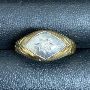 K18Pt900 コンビリング 18金プラチナ900 指輪