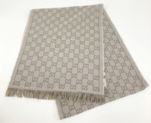 GUCCI グッチ　GG柄マフラー