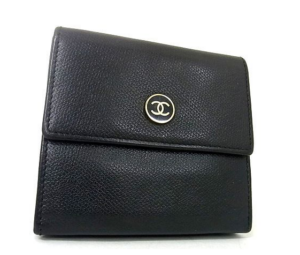 CHANEL シャネル　ココマーク　三つ折り財布