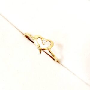 K18 メレダイヤ リング