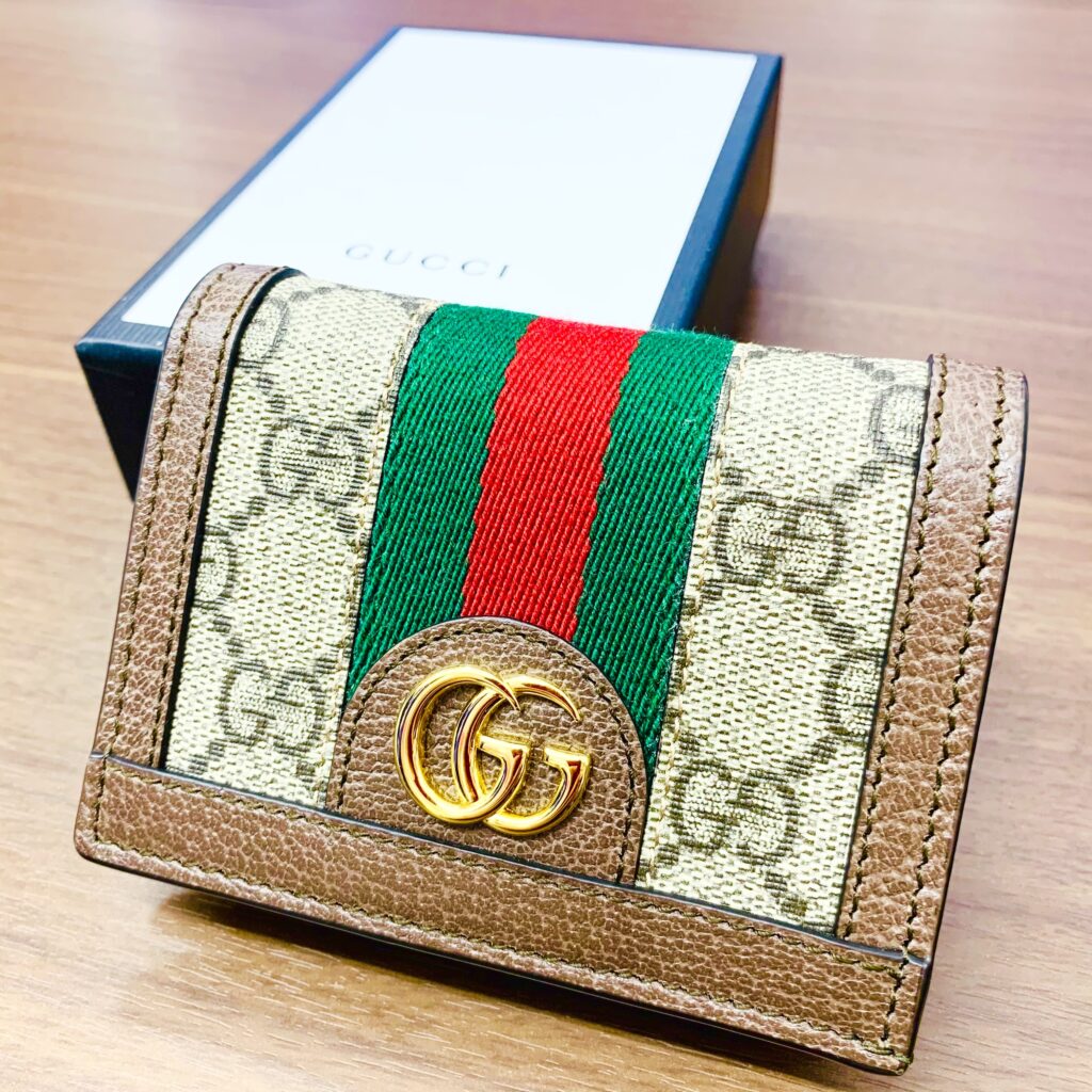 GUCCI グッチ 二つ折り財布 シェリーラインの買取実績 | 買取専門店 