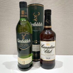 グレンフィディック12年 / カナディアンクラブ