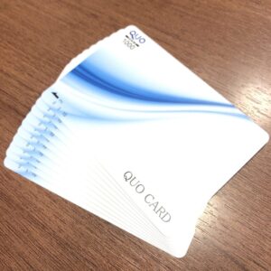QUOカード 店頭発行
