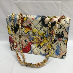 CHANEL ヴィンテージ デカマトラッセ チェーンショルダーバッグ