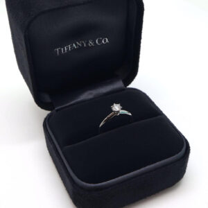 Pt950 天然ダイヤモンドリング 0.27ct