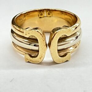 Cartie カルティエ 2C18金リング